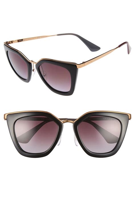 prada women's hide catwalk sunglasses|prada cat eye sunglasses polarized.